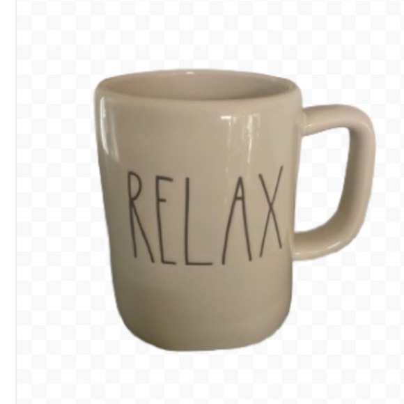 Rae Dunn Other - Rae Dunn “RELAX” Ceramic Mug Cup